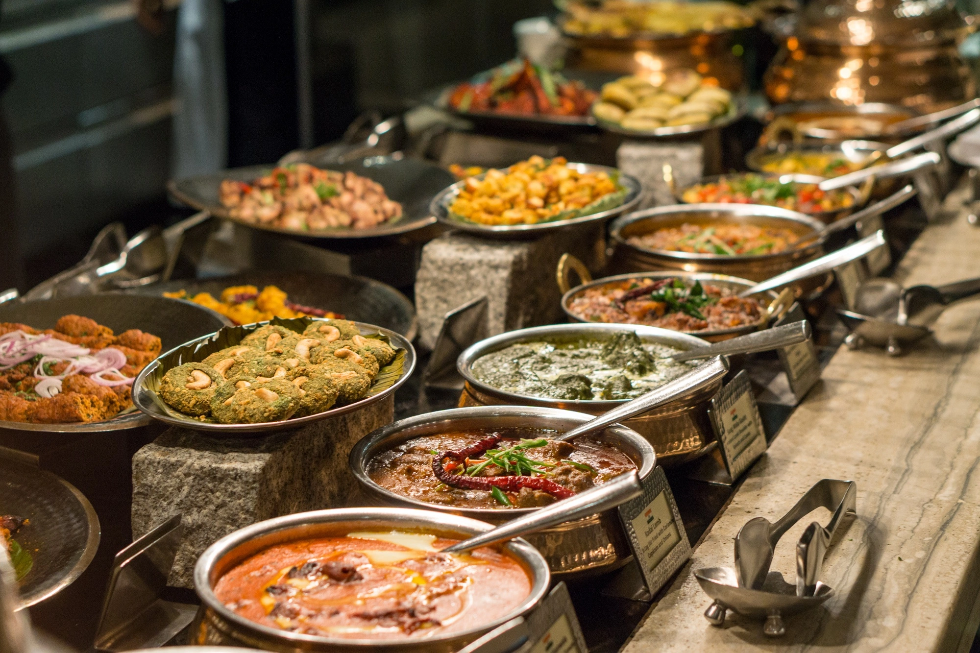 Indian and Hakka Chinese cuisine